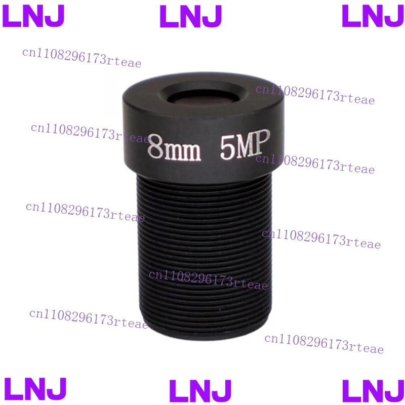 F1.2 8mm 스타라이트 5메가픽셀 M12 마운트 감시 카메라 HD 렌즈