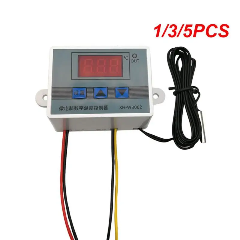 

1/3/5PCS Microcomputer digital display temperature control switch 12V-220V 120W240W1500W thermostat NTC sensor temperature W3001