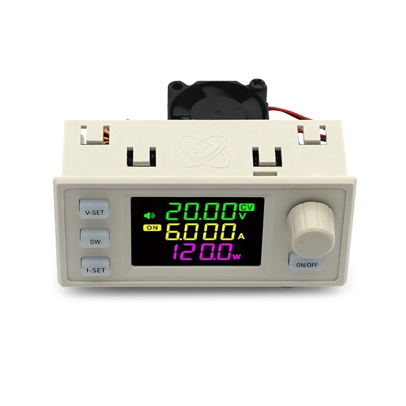 SK120X CNC DC 스텝 업 다운 모듈 120W 6A DIY 조정 가능한 전원 공급 장치 키트 12V 컴퓨터 전원 공급 장치 수정용