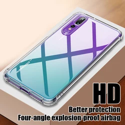 Luxury Soft Silicone Back Cover - Protective Clear Case - Mate 30 Lite