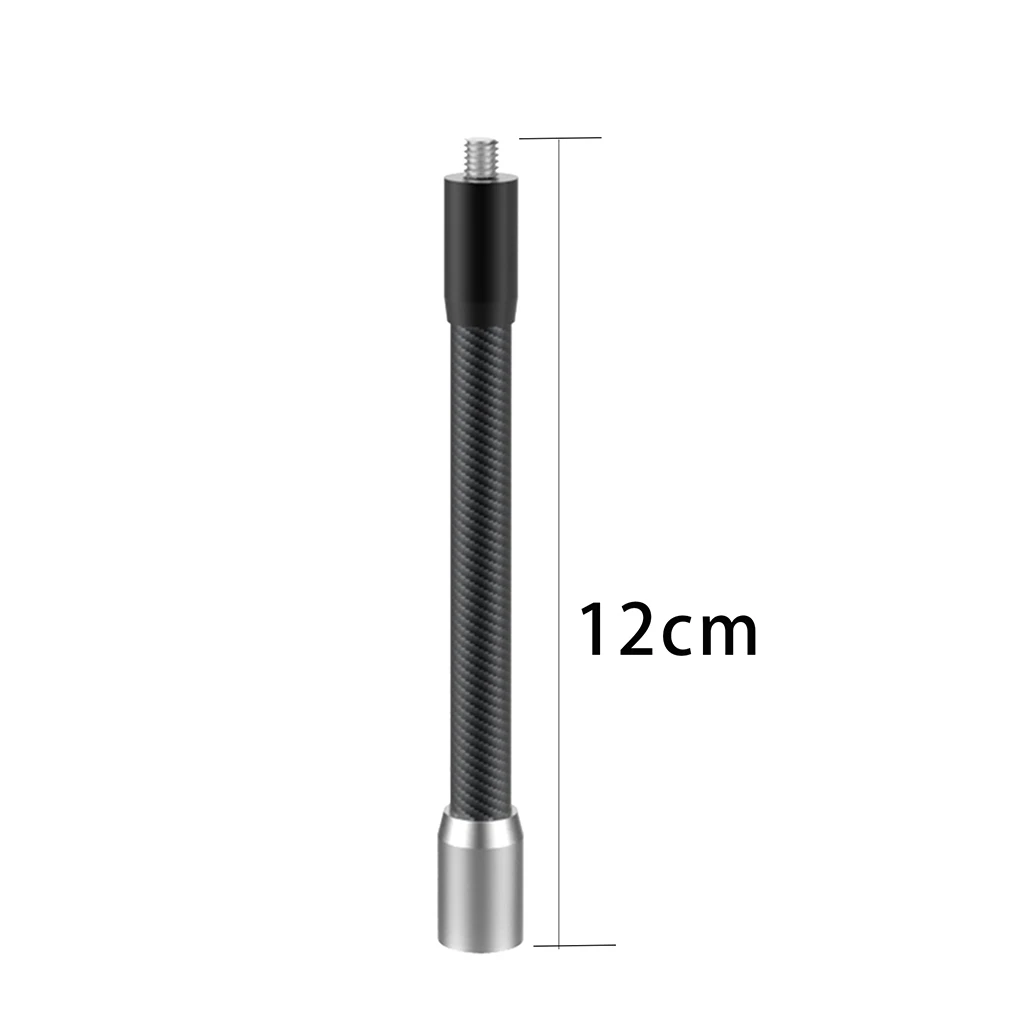 Verlengde onzichtbare selfiestick van koolstofvezel voor DJI Osmo Insta360 X3 actiecamera's Hero 12, 11 en 10_voghion.com