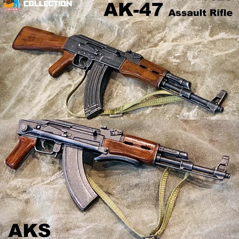 Dragon Dml 1/6 Weapon Ak47 Assault Rifle/ Aks Gun Model 77026/77035