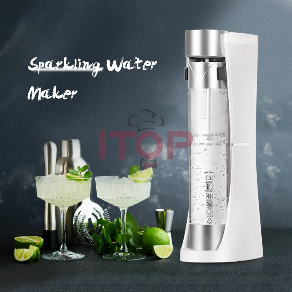 ITOP SWM-1 Sparkling Water Maker 1L Bottle Capacity Kinds of Sparkling Juice Drinks Pure Water Cocktail