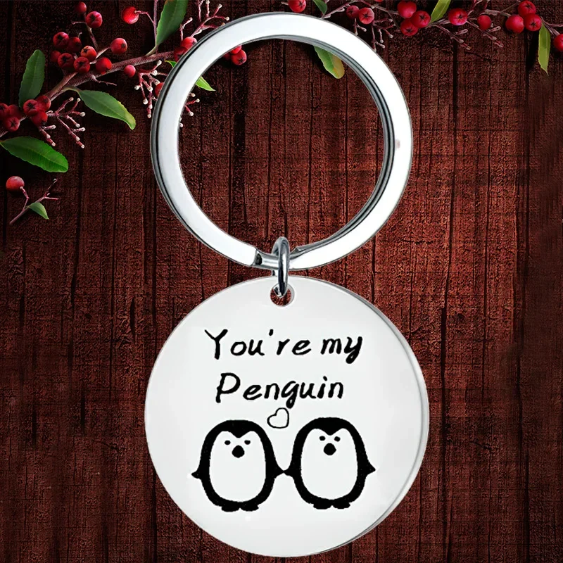 

Брелок для ключей «Ты мой Пингвин»