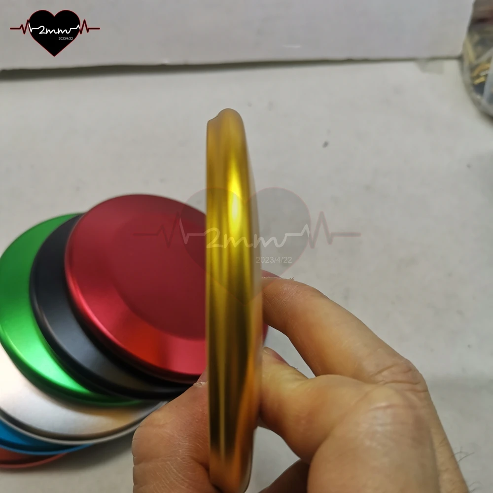 Mini Disc Golf heavy Metal Aluminum 4inch/10cm Diameter Accept Engrave Many Colors Choose
