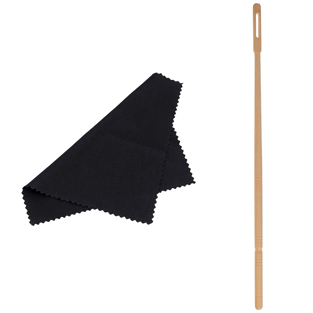 

Maple Flute Rod Musical Instruments Cleaning Rag Cloth for Tools Solid Wood Accessory Kit