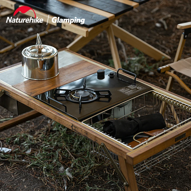 Naturehike Noke Desktop Folding Gas Stove Outdoor Camping Igt Table Gas  Stove Camping Small Gas Stove - Tool Parts - AliExpress
