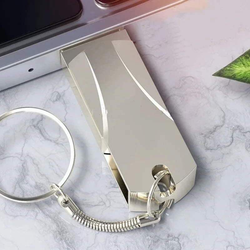 미니 휴대용 SSD 하드 드라이브, 3.1 고속 플래시 드라이브, 2T USB 펜 드라이브, 외장 플래시 메모리, 노트북 데스크탑 키 링