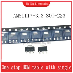 Free shipping AMS1117-3.3 AMS1117-3.3V , AMS1117 1117 3V 1A SOT223 Voltage Regulator Best quality
