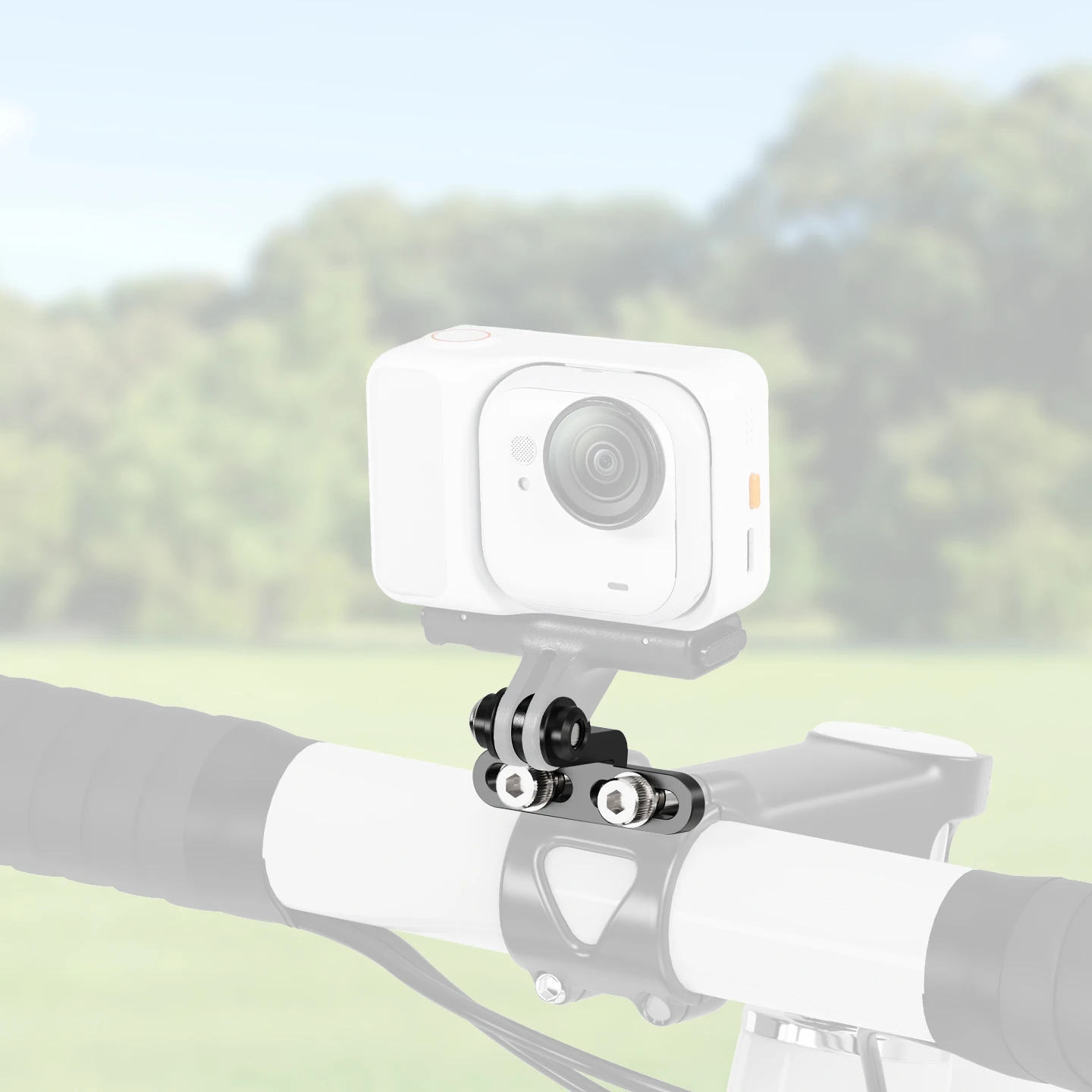 Fahrrad Lenker Ständer Vorbau Halterung Radfahren Front Scheinwerfer Halterung für Gopro Insta 360 GO Ultra DJI OSMO 360 Action Kamera Halter – Detail 3