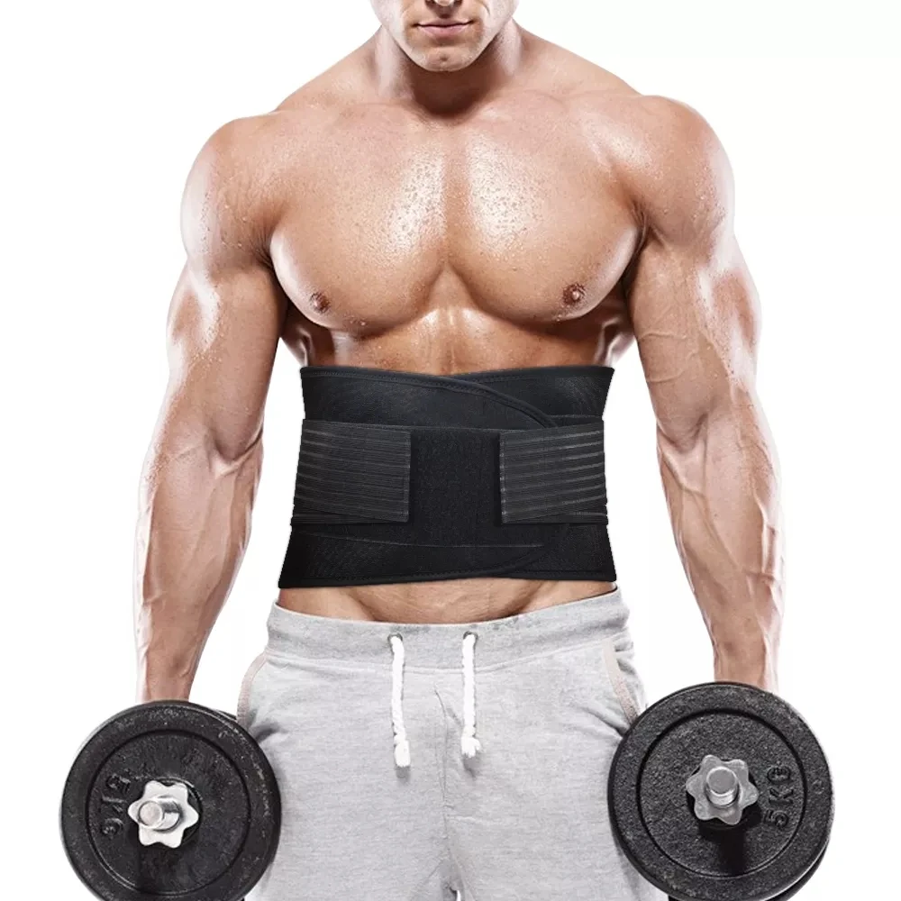 Waist Support Belt Adjustable Spring Support Waist Trainer Belt Waist Protector Weight Lifting Sports Body Shaper
