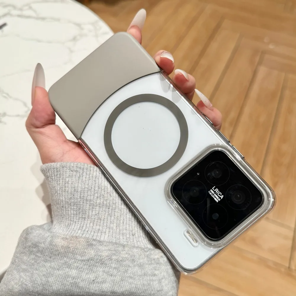 Ultra-Clear Magnetic Wireless Charging Protective Case