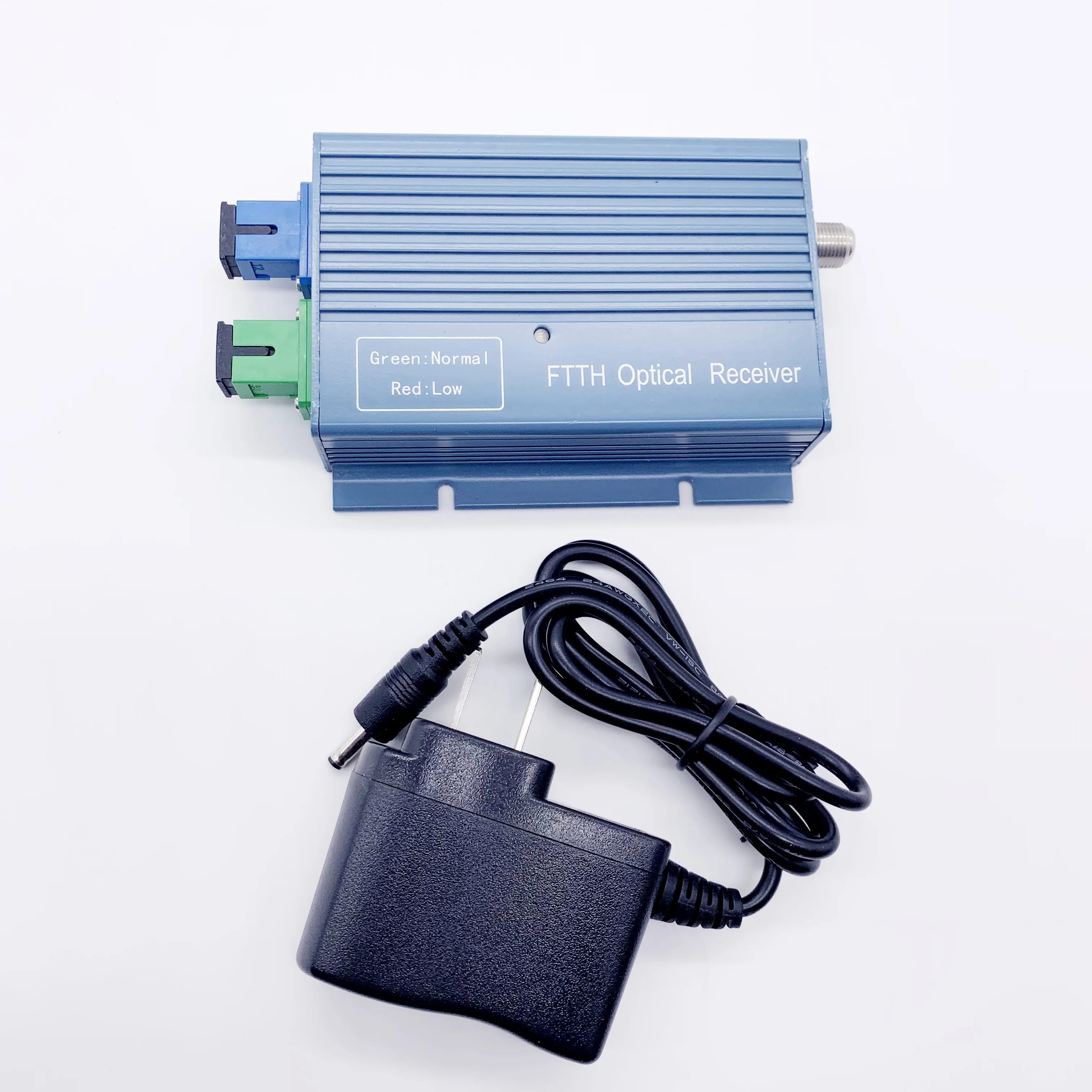 

FTTH New CATV Fiber Optical Receiver High Level Fiber WDM Converter SCAPC-UPC Duplex Connector Mini Mode With AGC Output RF Inch