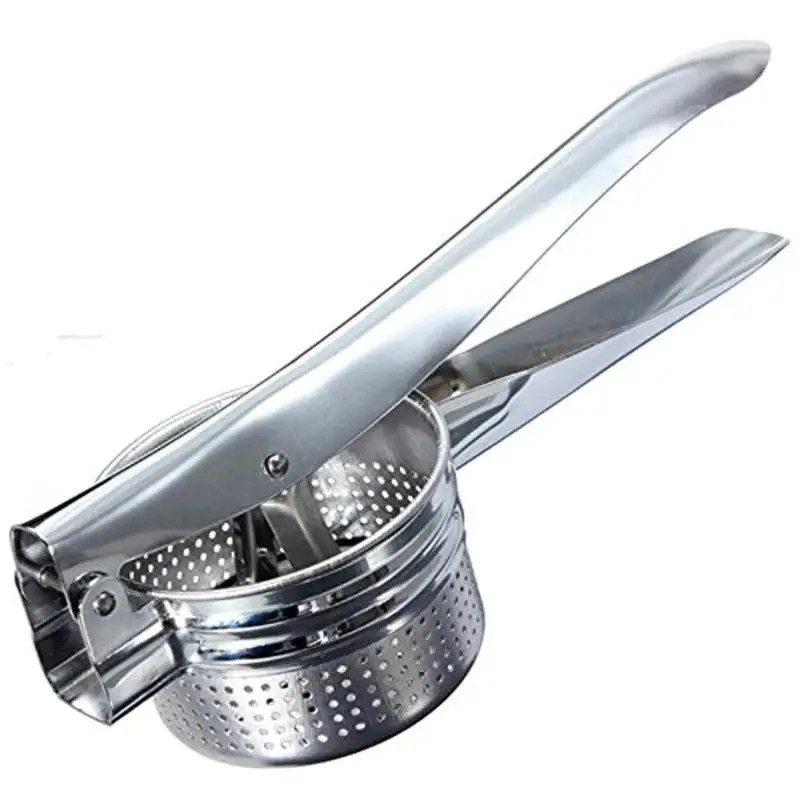 1/2 PCs 2 Styles Stainless Steel Potato Ricer Masher Vegetable Press Juicer Crusher Squeezer Household Kitchen Cooking Tool potato masher