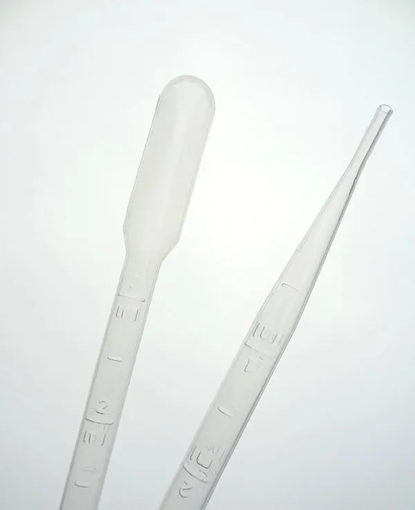 98pcs/Pack 1ML/2ML/3ML 5ml Pipettes Disposable Plastic Graduated Pasteur Pipette Dropper Polyethylene 0.2/0.5ml available disposable pipettes