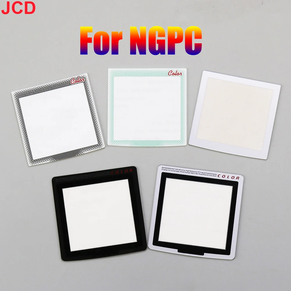 Jcd Screen Lens Cover Protettiva Per Neo Geo Pocket Ngp Color Plastic Glass Lens Mirror Per Ngpc Neogeo Lcd Screen Lens