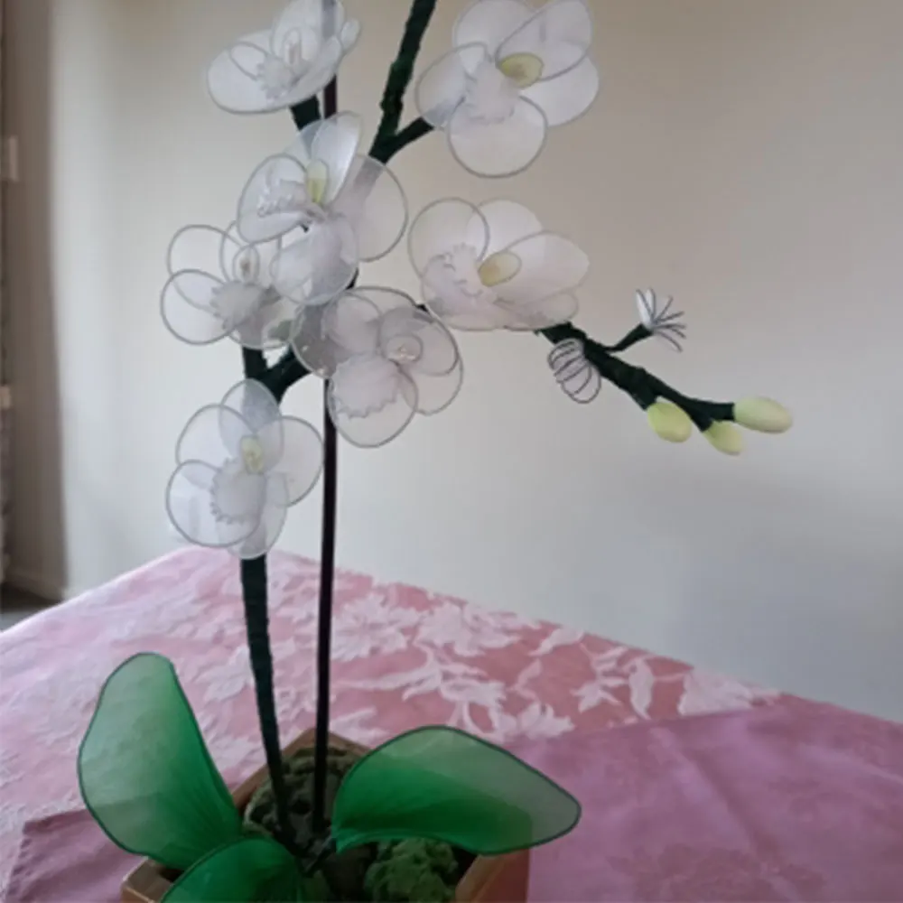 40Pcs/lot Stocking Flower Wire #22 #26 Commonly Used Iron Wire For DIY Nylon Flower Floral Wire Ronde Flower Material Accessory