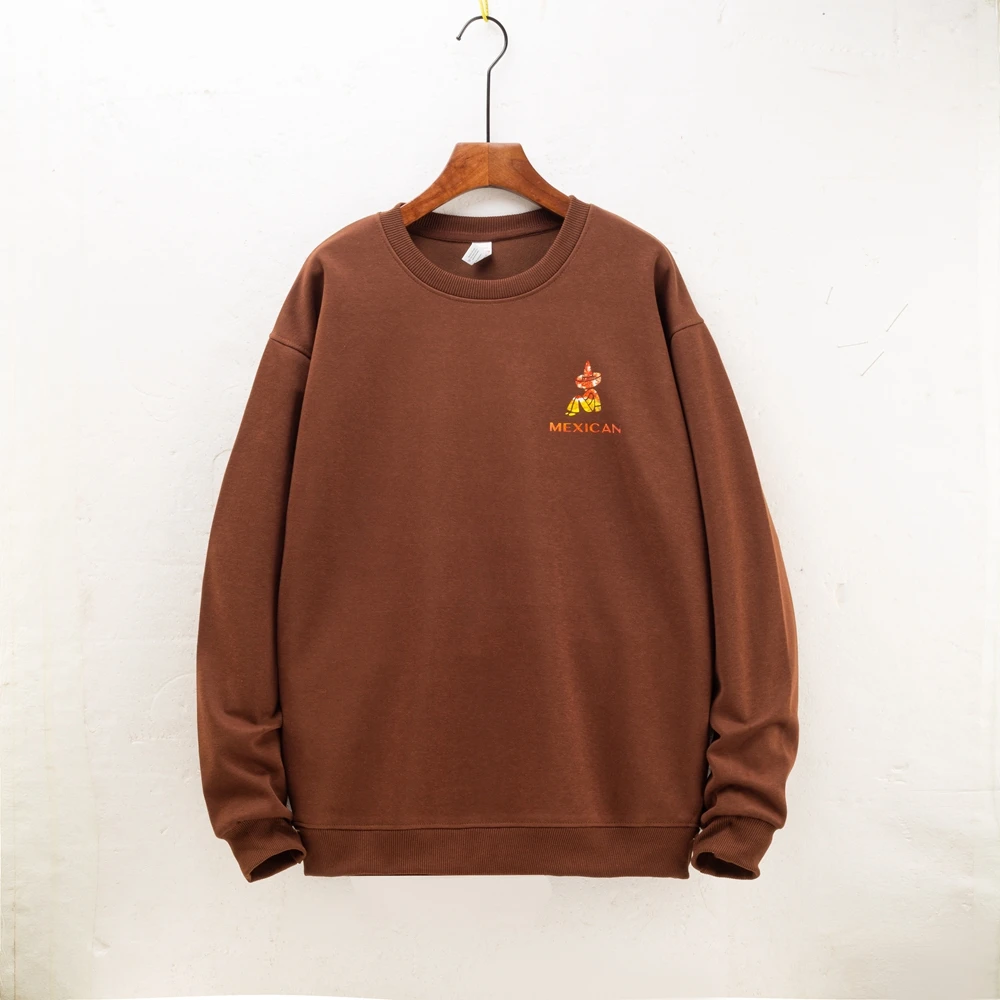 2024 Fall/Winter Unisex Sweatshirt Round Neck Women's Pullovers Print Letter Girl's Top Casual Women's Top