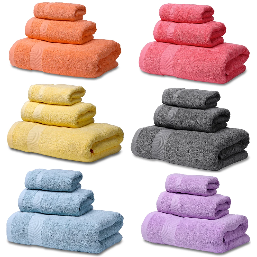 

Soft Towels Set 100%Cotton,Bath Towel, Hand Towel,Washcloth,Highly Absorbent, Hotel Quality for Bathroom. Yellow,Sell