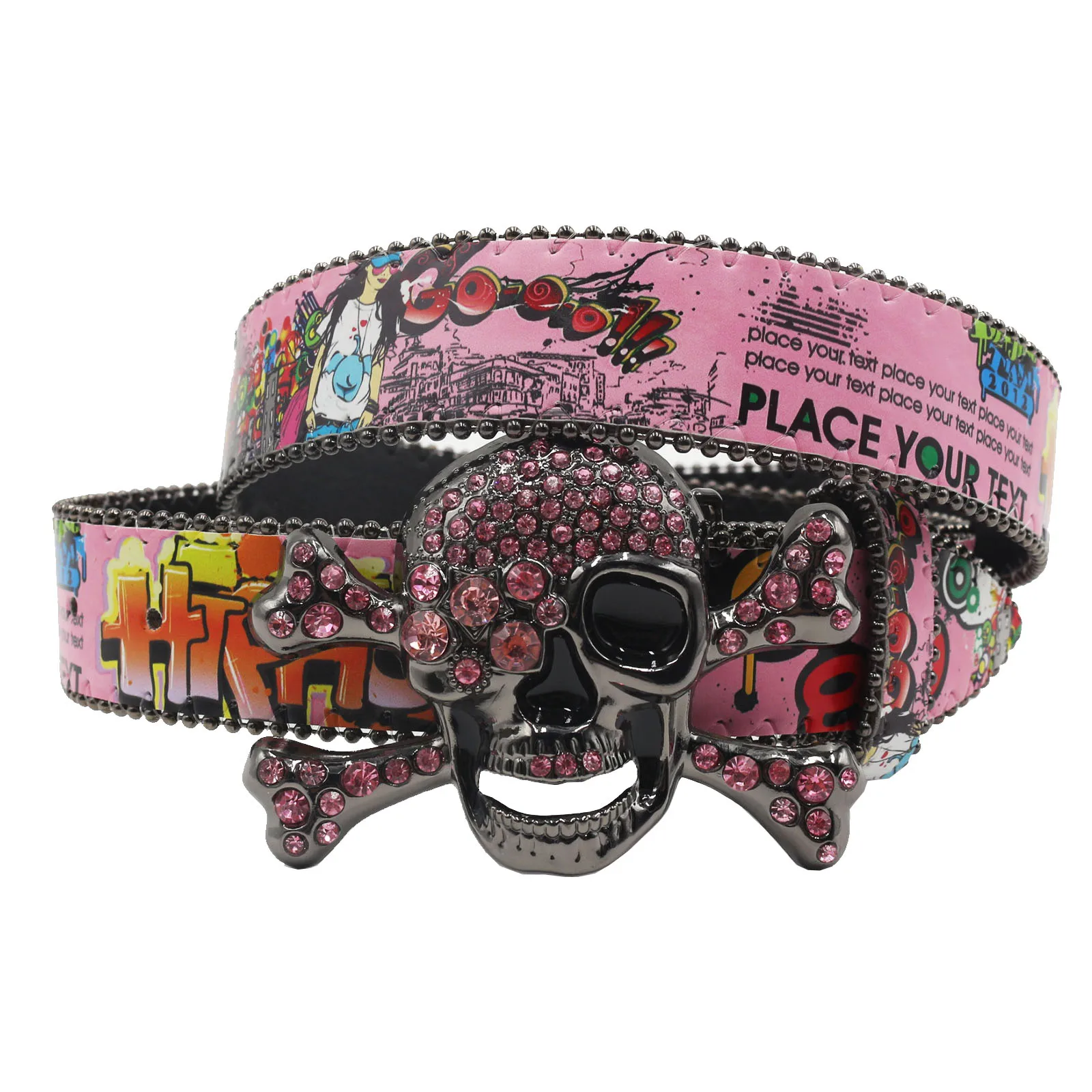 小物 STAR GIRL Belt KyotaUmeki homiesNetwork Kawaii Pink Y2k Star Belt for Women Jeans Buckle Adjustable