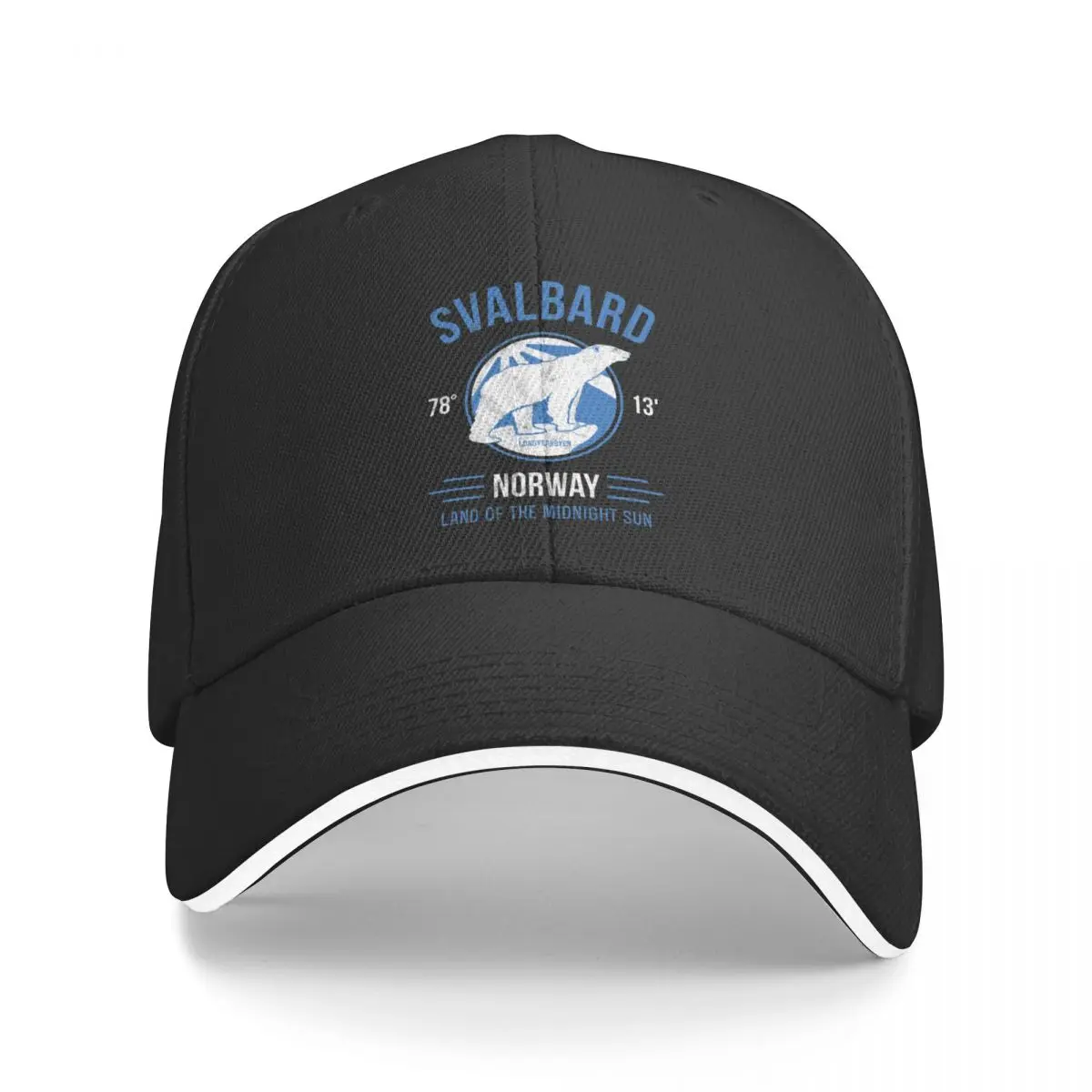 

Svalbard Polar Bear - Midnight Sun in Norway Baseball Cap Sports Cap Beach Bag Beach Outing Icon Men Luxury Brand Women's