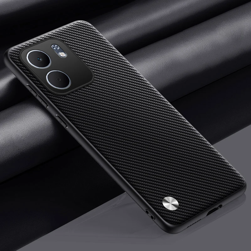 Carbon Fibre Hard Back Cover Case - Sleek and Durable Protection