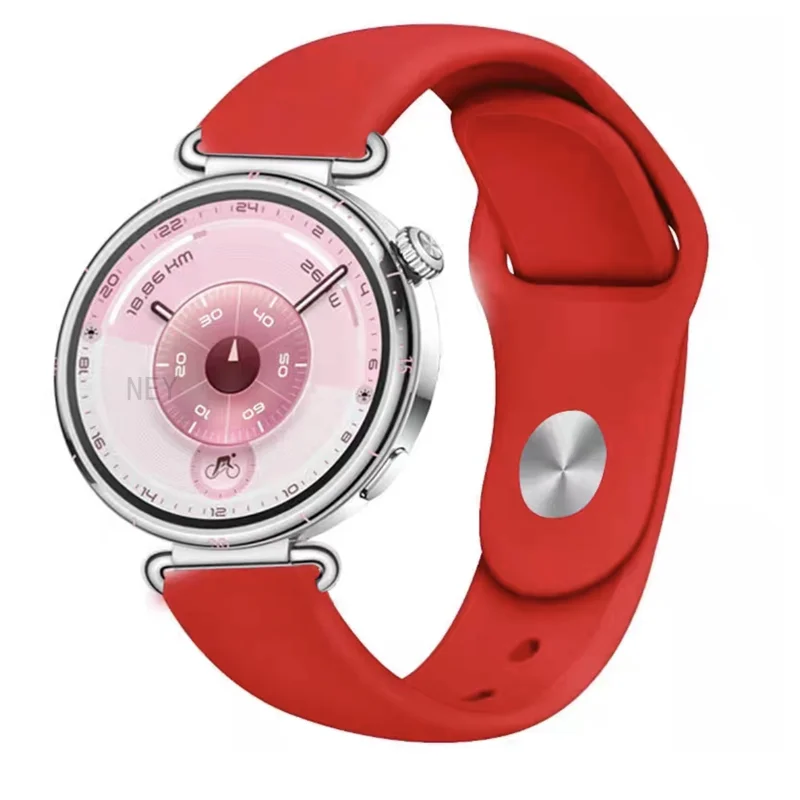 18mm Soft Silicone Smartwatch Strap Bracelet Accessories