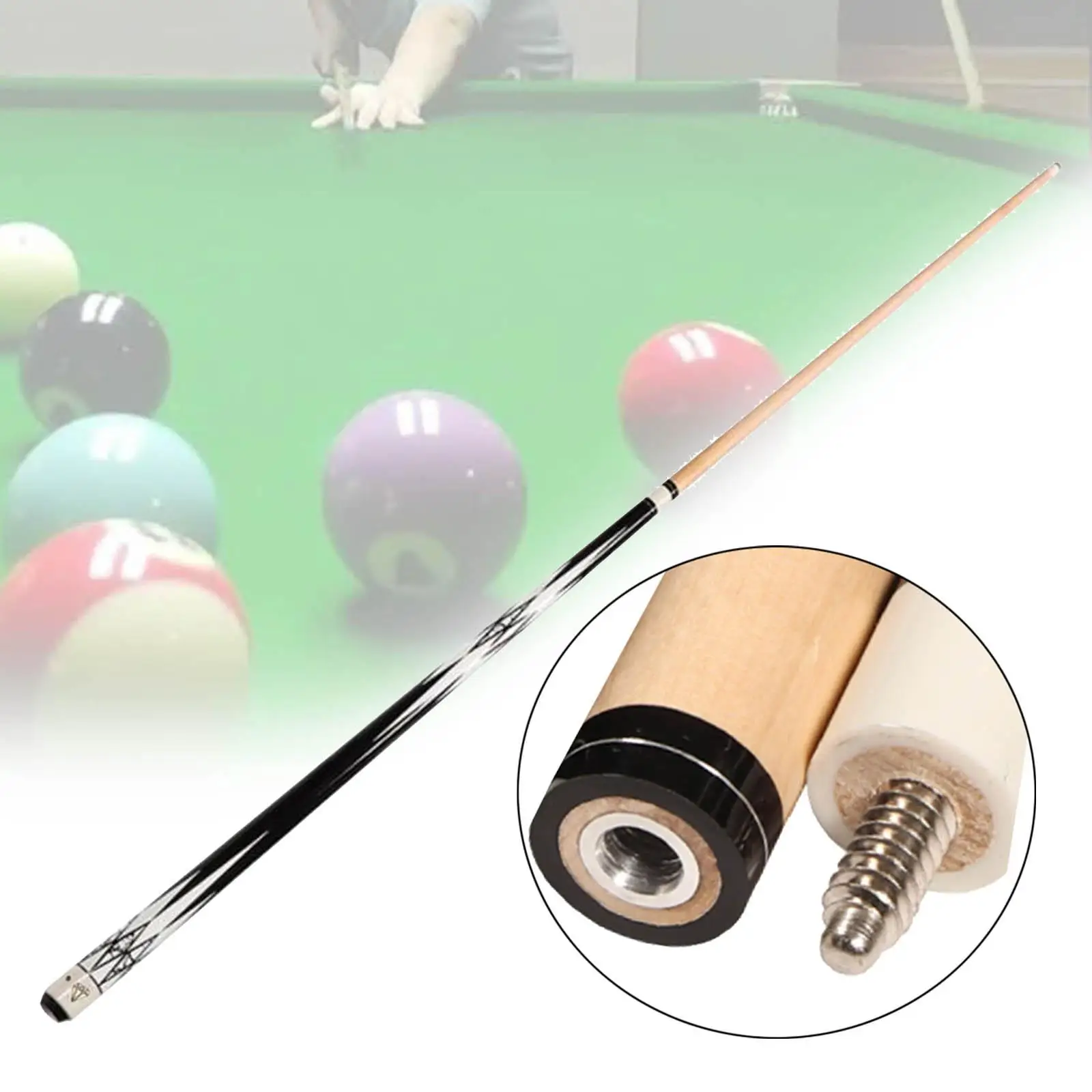 Pool Cue Stick Set 58 Inch Pool Cues 18~21Oz Canadian - View #8