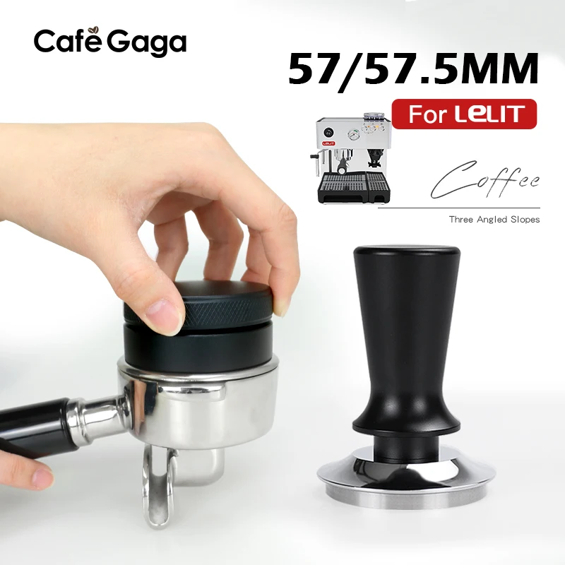 Distributore Di Caffè Per Lelit 57Mm 57.5Mm Base In Acciaio Inossidabile Base Staccabile Barista Espresso Accessori Per Caffè Strumenti Barista