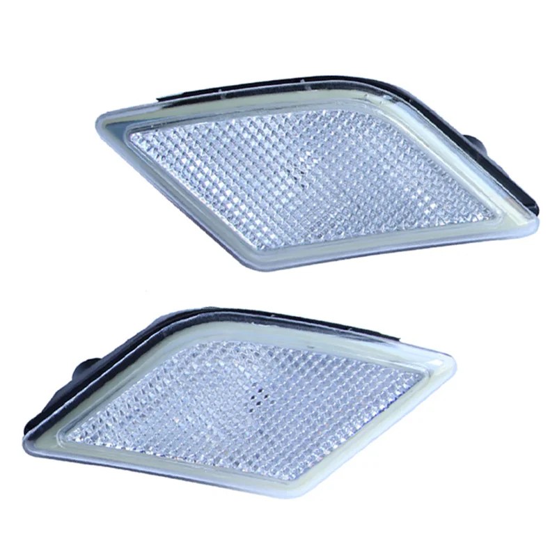 

1 пара, прозрачные боковые линзы для Mercedes Benz W204 C250 C300 C350 C63 AMG 2008-2011 2048200121 2048200221