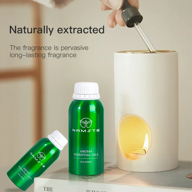 500ML Air Freshener Essential Oil Diffuser Refill Air Purifier for Hotels Electric Aromatic Oasis Humidifier Car Smoke Generator 3