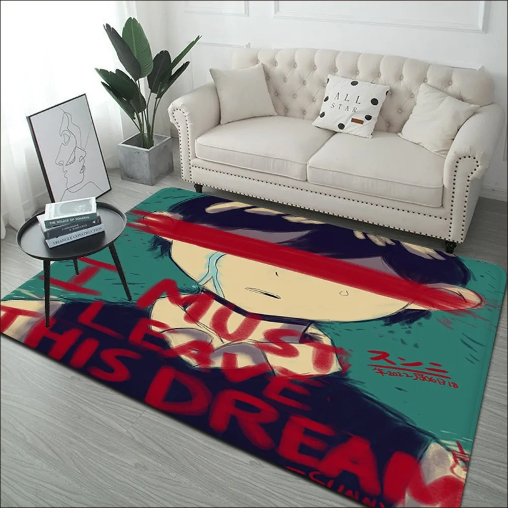 

Anime Omori Floor Mat Bath Mat Nordic Style Home Doormat Bathroom-Toilet Mats Bedroom Welcome Doormat