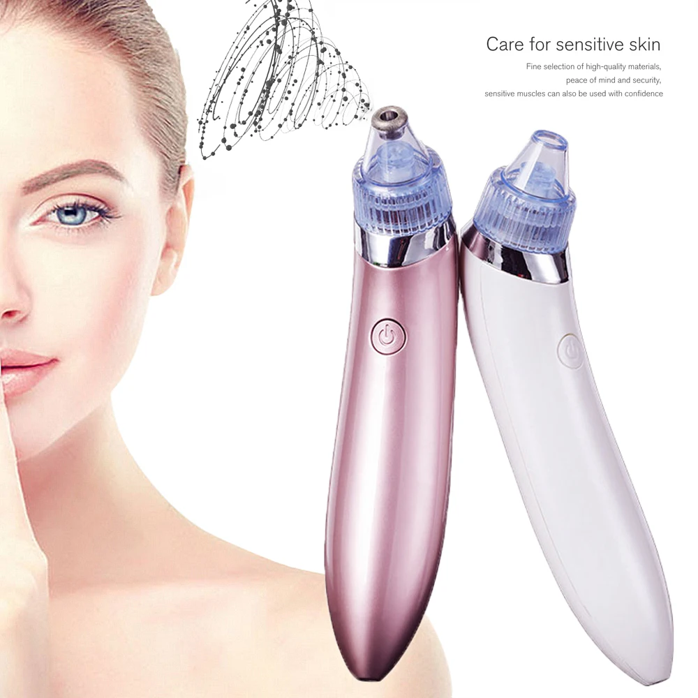 

1pcs Blackhead Remover Vacuum Electric Nose Beauty Face Deep Cleansing Skin Care Vacuum Black Spots Acne Pore Cleaner Pimple Set