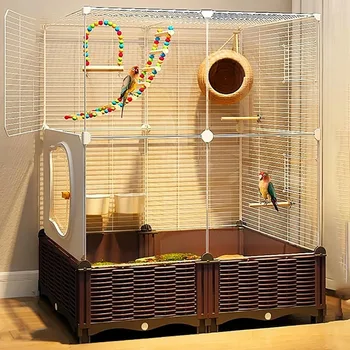 Wire Bird Cage with Tray 1