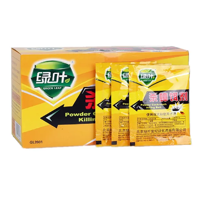 5Db Erőteljes Hatékony, Hatékony Gyilkos Csali Csótányvezérlő Visszataszító Por Konyhai Kártevő Csapdákhoz /Orvos - Image 2