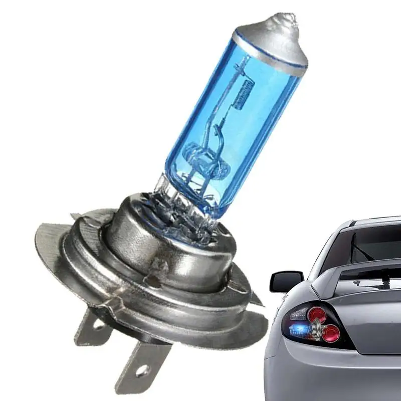 Car HeadLights 12V 55W 100W H7 Halogen Bulb Light Diamond White Bulbs For Low-Beam Floodlight For Car Accessories 2x h15 4500k white halogen bulbs 12v 15 55w drl for vw amarok golf mk 6 7 f22 12v car lighte sourcing