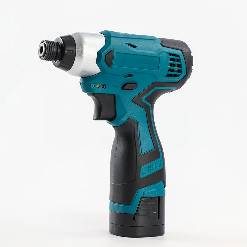 

Plug-in impact screwdriver machine 18 v lithium electric screwdriver household electric screwdriver hand electric drill wrench