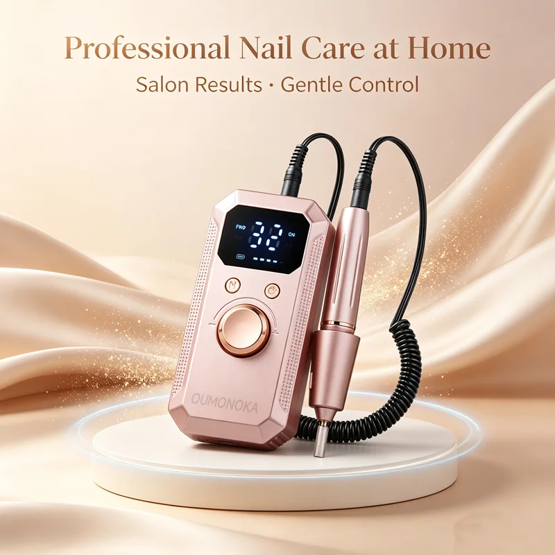 Kit Professionale di Strumenti e Attrezzature per Unghie, Set di Fresa Elettrica per Manicure con Punte e Accessori per Nail Art