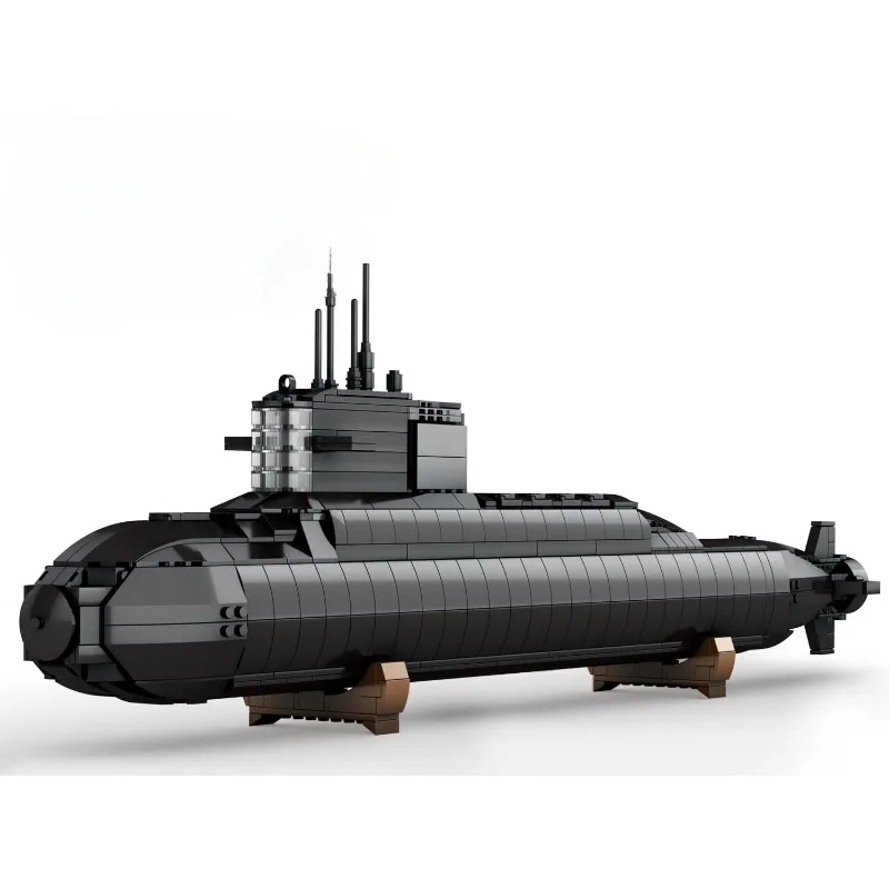 

Military MOC Reobrix 800 The Type 094 Nuclear Submarine Model 1498PCS Building Blocks Brick Puzzle Toys for Children Kids Gift