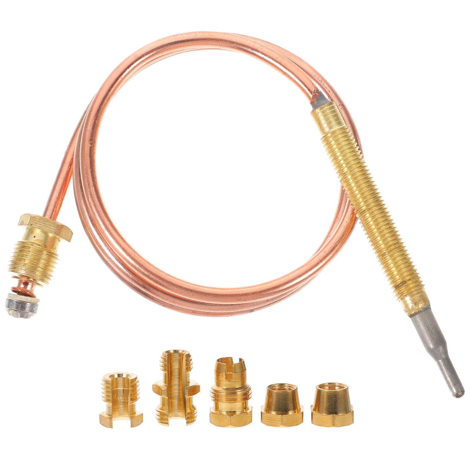 

Gas Fireplace Thermocouple Universal Stove Thermocouple 600mm Grill Fireplace Thermocouple Sensor