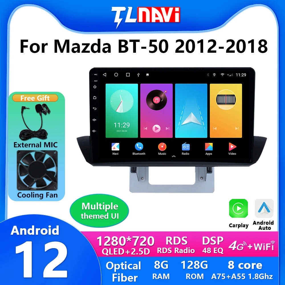 2g Ram Car Multimedia System For 20122018 Mazda Bt 50 Bt50 Bt50