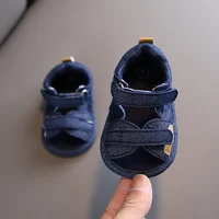 0-18Months Summer Shoes Unisex Soft Leather Baby Sandals With Non-slip Suede Soles For Boy and Girls Sandals Clogs Gifts 2