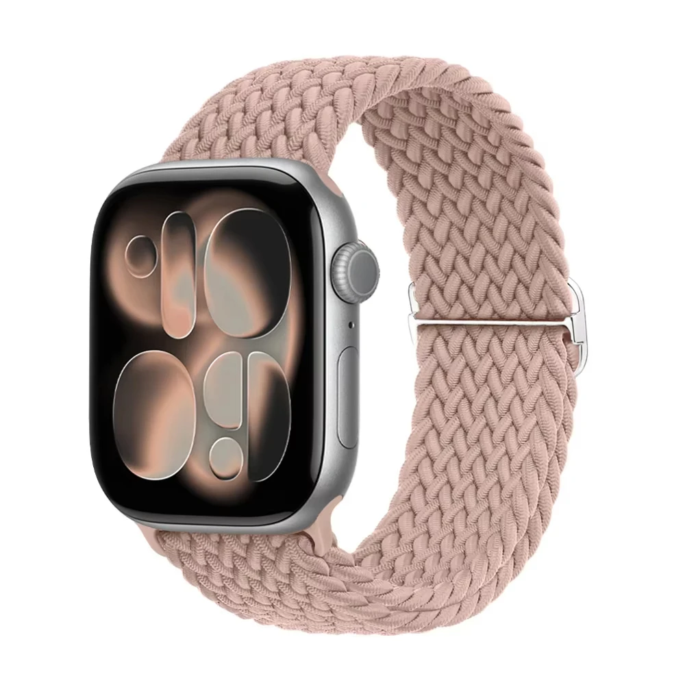 Elastic Braided Nylon Strap