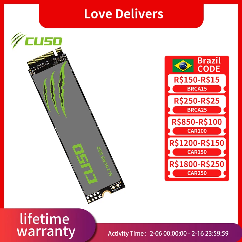 Cuso M.2 Ssd 128Gb 120Gb 250Gb 500Gb 1Tb Ssd Hard Drive M2 Ssd M.2 Nvme Pcie Ssd Disco Rigido Interno Per Laptop Desktop