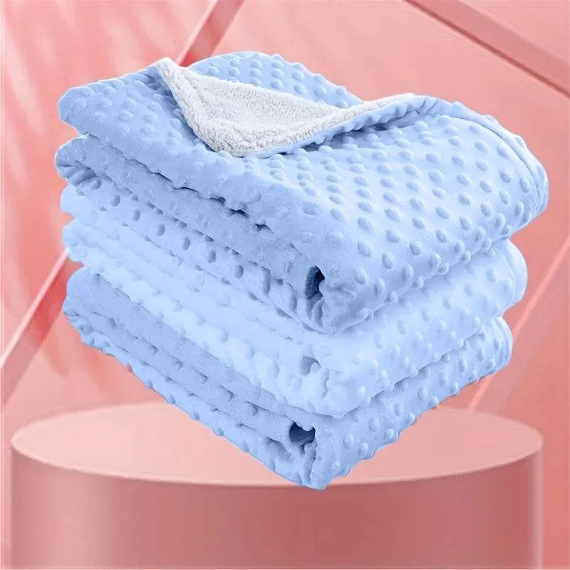 Baby Blanket Swaddling Blanket Warm Soft Fleece Winter Bedding Quilts Baby Bedding Swaddling Bag