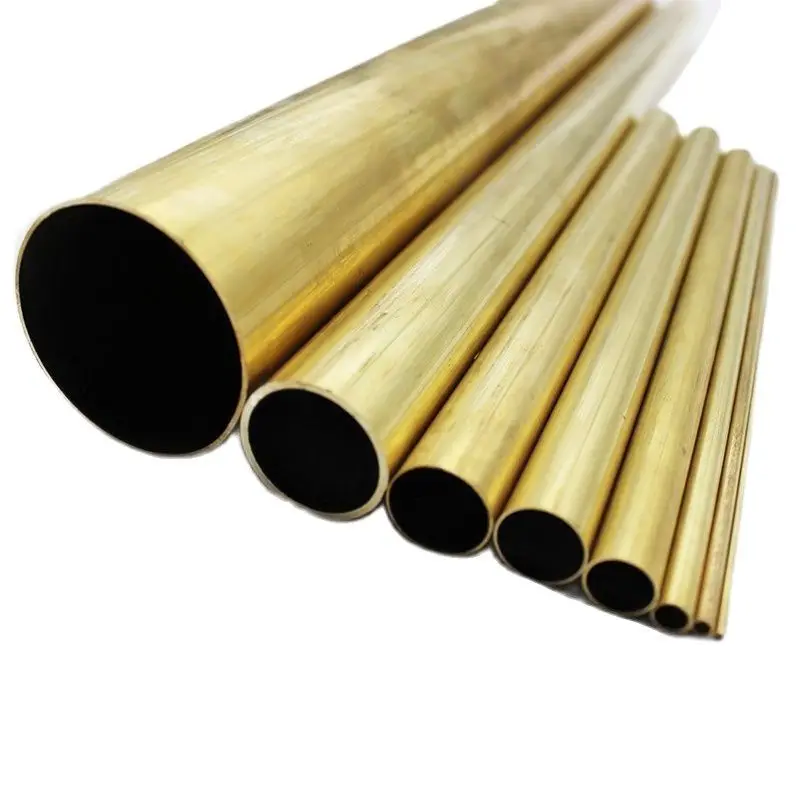 

Brass Pipe Tube OD 0.8mm To 55mm Length 200mm