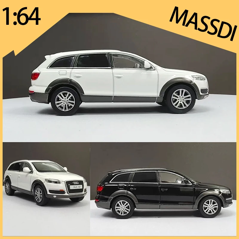 Diecast 1/64 Scale Audi Q7 Alloy Car Model Collectible Decoration Toy Gift