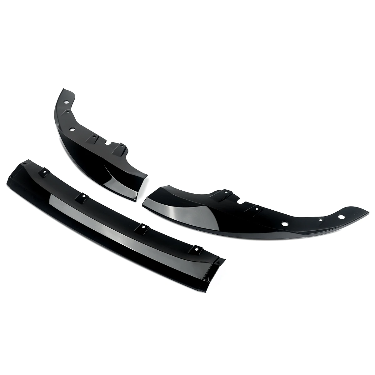 MagicKit Black CS Style Front Bumper Body Kit Spoiler Lip For BMW 4 Series G22 G23 2020-2022 Bodykits Tuning
