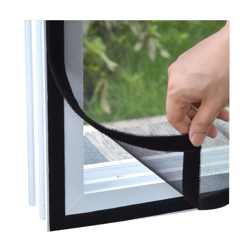 Custom Large Size Mosquito Curtains Insect Window Screen Mesh Invisible White Summer Against Mosquitoes and Flies Screen Net 4