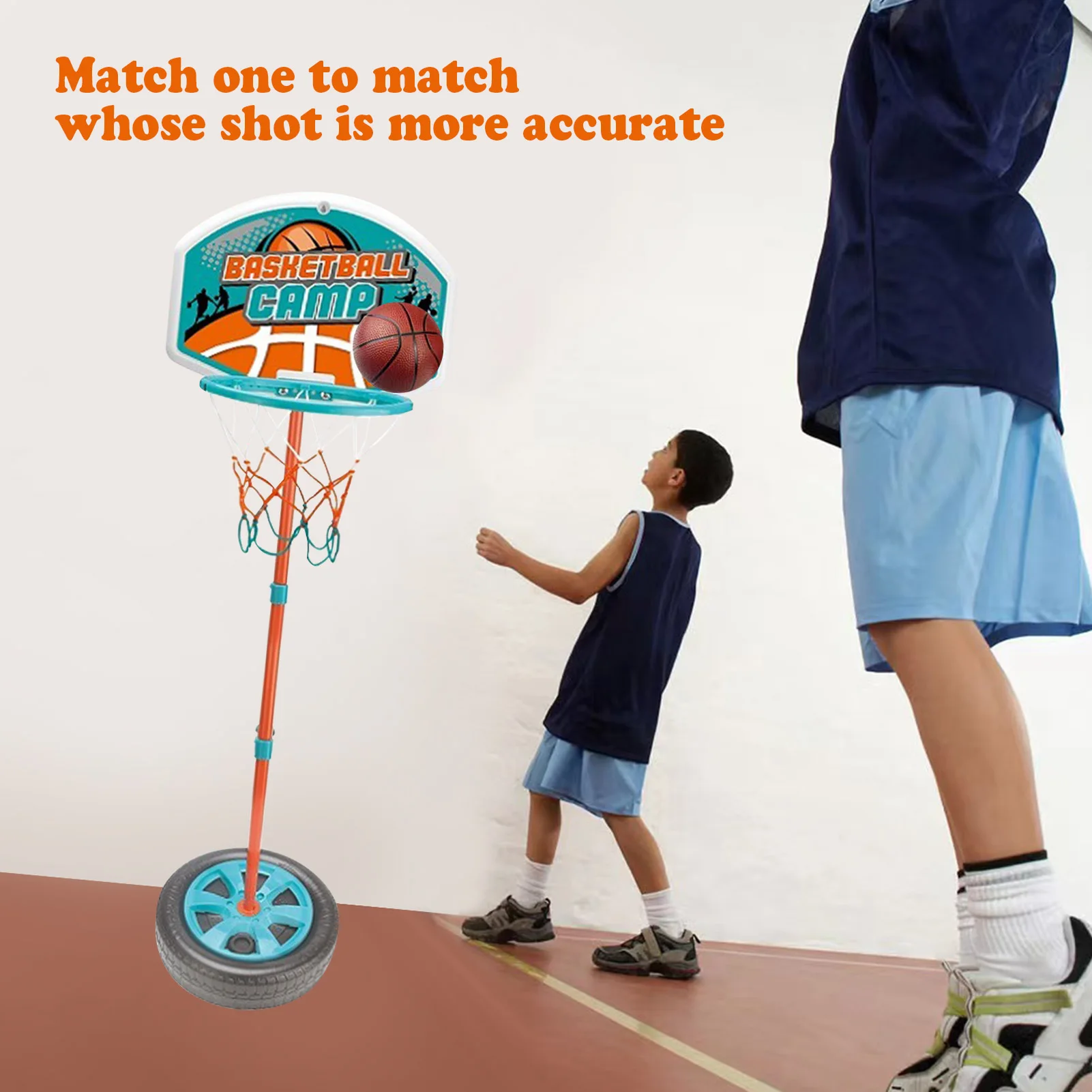 Adjustable Height Kids Basketball Hoop Kids Basketball Hoop With Electronic Scoreboard For Outdoors & Indoors Gifts For